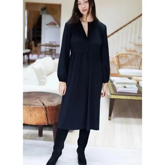 New Emerson Fry Selby Midi Knit Dress - Picture 6 of 13